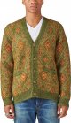 Men's Print Jacquard Cardigan